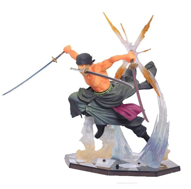 

Free Shipping One Piece Roronoa Zoro Figurine Colossum Battle Ver PVC Action Collection Figure Model Gift Luffy 21cm