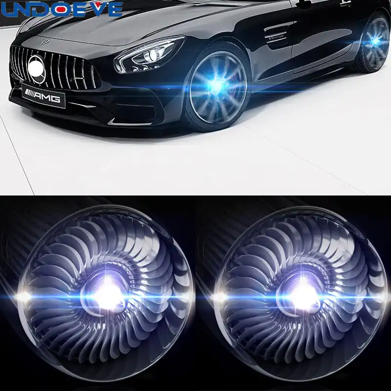 Hub light Car Floating Illumination Wheel Caps LED Light Center Cover