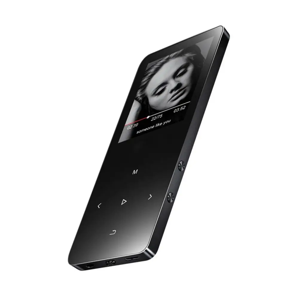 Touch Screen Portable Sport MP3 Player 4GB Mini with 1.8 inch Screen - Цвет: Черный