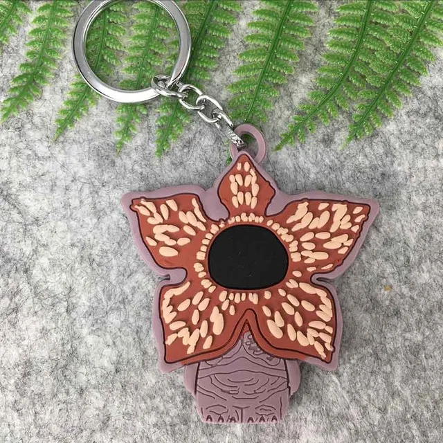 Big Keychain Strager Things 3 маски для косплея маски для разума флаер новые Demogorgon и Demodog Шлем Хэллоуин Карнавальный костюм реквизит - Цвет: Big Keychain