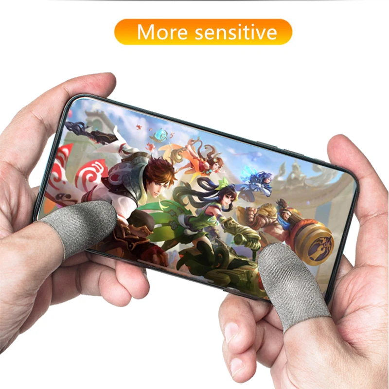 Upgrad мобильный телефон Finger Pubg потовые Игровые перчатки с сенсорным экраном рукав