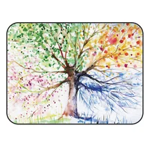 CHARMHOME Мягкий Коврик Противоскользящий коврик ручная роспись цвет Дерево жизни ковер для гостиной коврик для домашнего декора