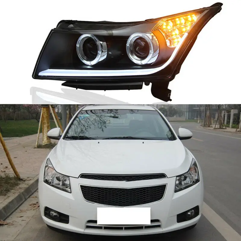 Ангел + демон передняя фара в сборе лампа указатель поворота для Chevrolet Cruze 2009-2014 |