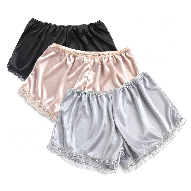 

2020 Lace safety short New spring summer shorts for women Anti-light Japanese silk lace leggings Boxed household