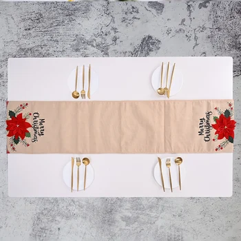 

G Walnut Table Runner Table Decorations For Christmas Tea Table Home Textile Decorations Table Flag
