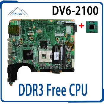 

AKemy 580976-001 DA0UP6MB6F0 For Hp pavilion DV6 DV6-2100 Laptop Motherboard PM55 DDR3 GT210M GPU Free CPU