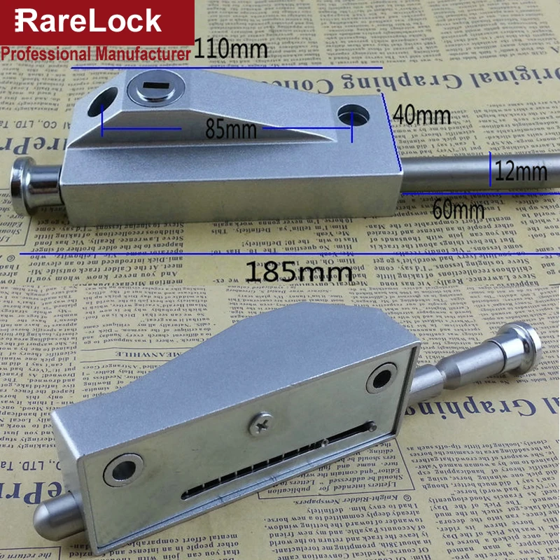 Rarelock защелка раздвижная вращающаяся дверная заслонка задвижка для спальни отеля офиса дома безопасности в общественных комнатах оборудование MMS448 aa