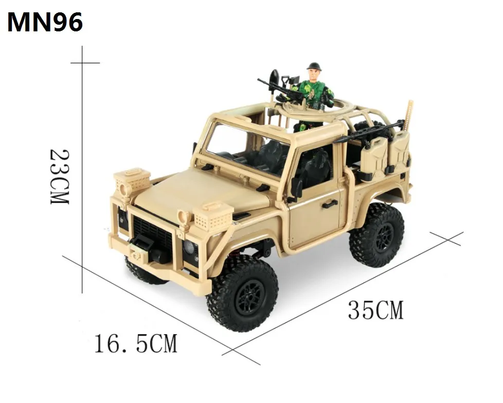 MN99 1/12 2,4 г 4WD RTR гусеничный Радиоуправляемый автомобиль для Land Rover 70 юбилейное издание Игрушечная модель автомобиля детские игрушки MN90 MN96