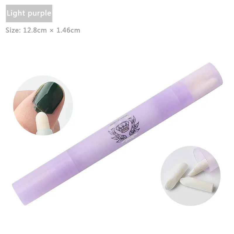 1 шт./лот 4 цвета средство для снятия гель-лака Очиститель Ongle корректор ручки растворение лак гель УФ маникюрные инструменты волшебное удаление - Цвет: Фиолетовый