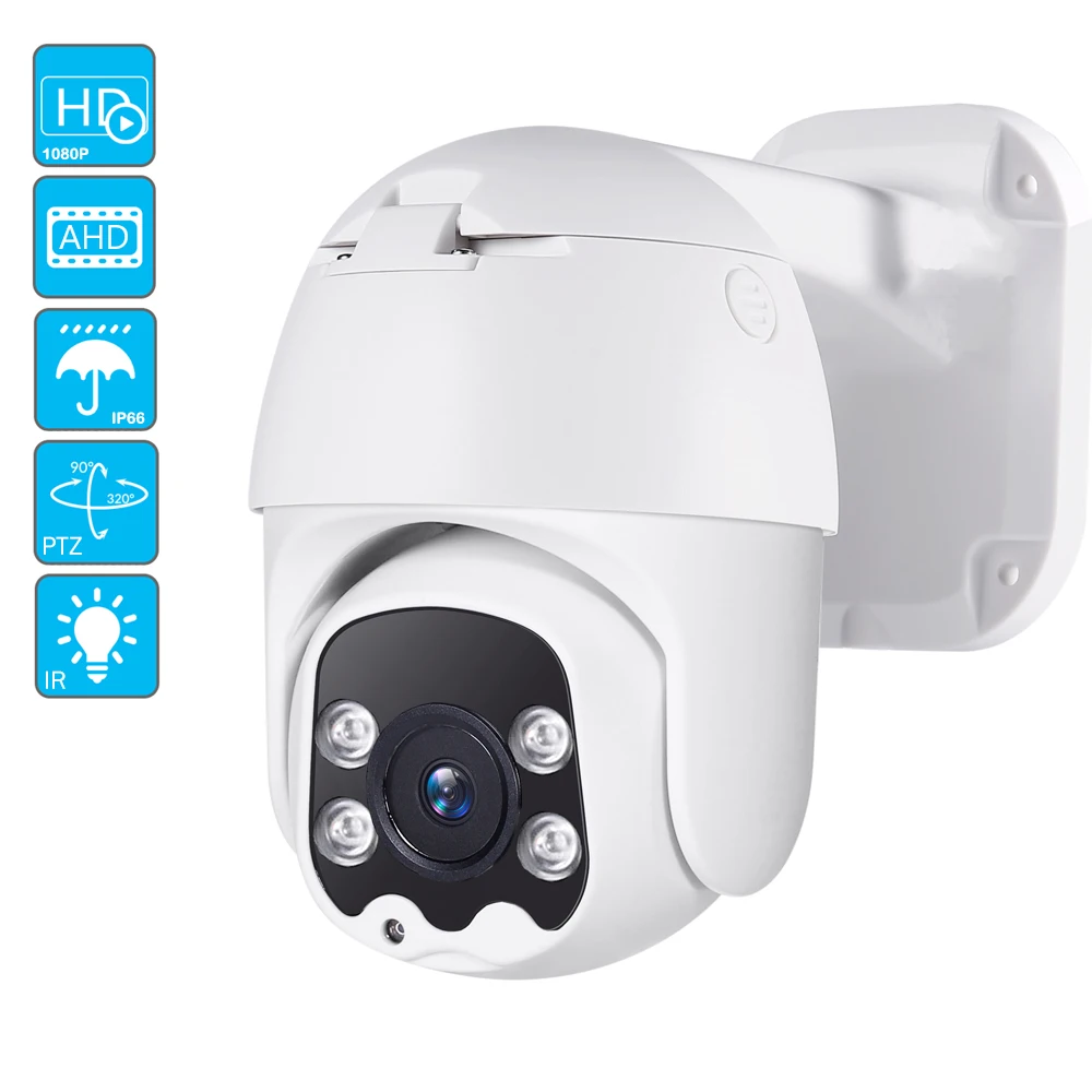 PTZ камера AHD 2.0MP наружная 1080P CCTV аналоговая камера скоростная купольная система безопасности Водонепроницаемая камера наблюдения 30 м панорамирование