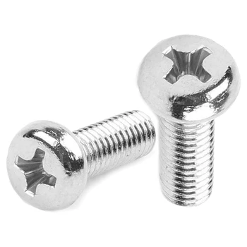 

New 60pcs M2.5 x 5mm 304 Stainless Steel Phillips Pan Head Screws Bolt