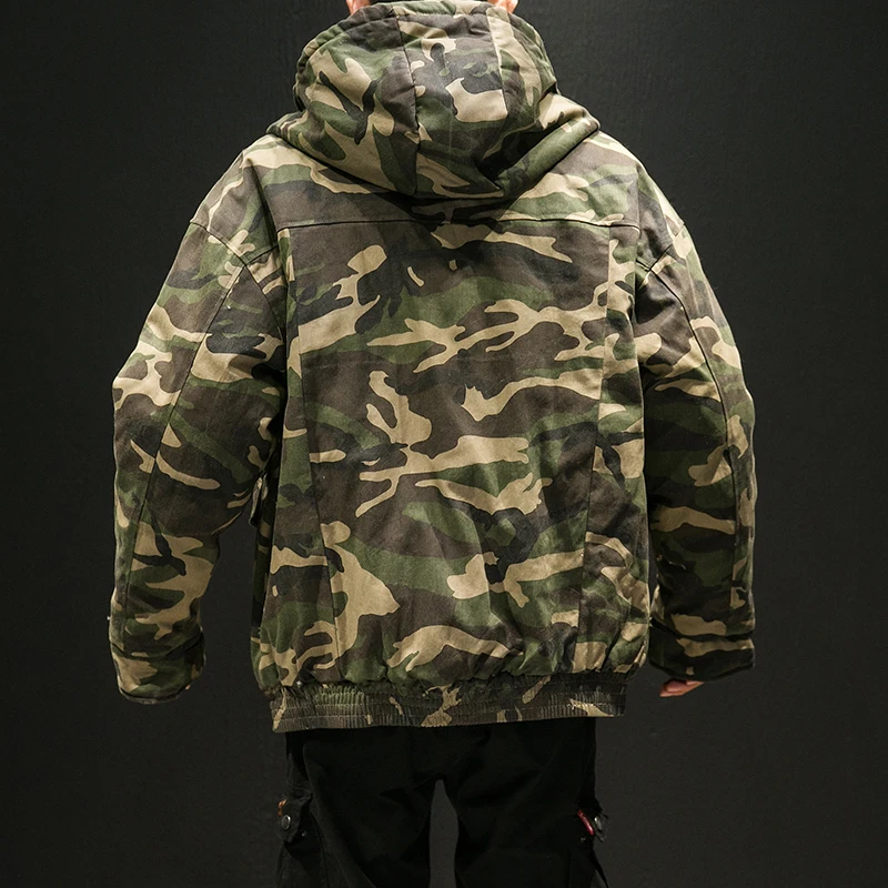 Мужская парка, зимние куртки, хлопок, Chaquetas Hombre, камуфляжное пальто, мужские повседневные камуфляжные куртки и пальто