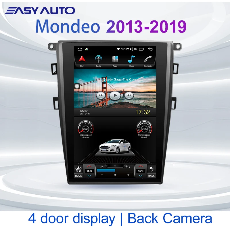 Автомобильная магнитола на Android для Ford Mondeo Fusion MK5 2013-2019 мультимедийный плеер с