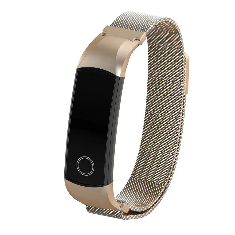 Миланская петля Honor Band 4 ремешок для Honor Band 4 магнитный металлический браслет для Honor Band 5 ремешок из нержавеющей стали умный Браслет
