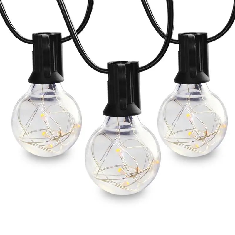 Solar String Light Bulb Outdoor Indoor Party Wedding Garden Christmas Decoration IP65 | Освещение