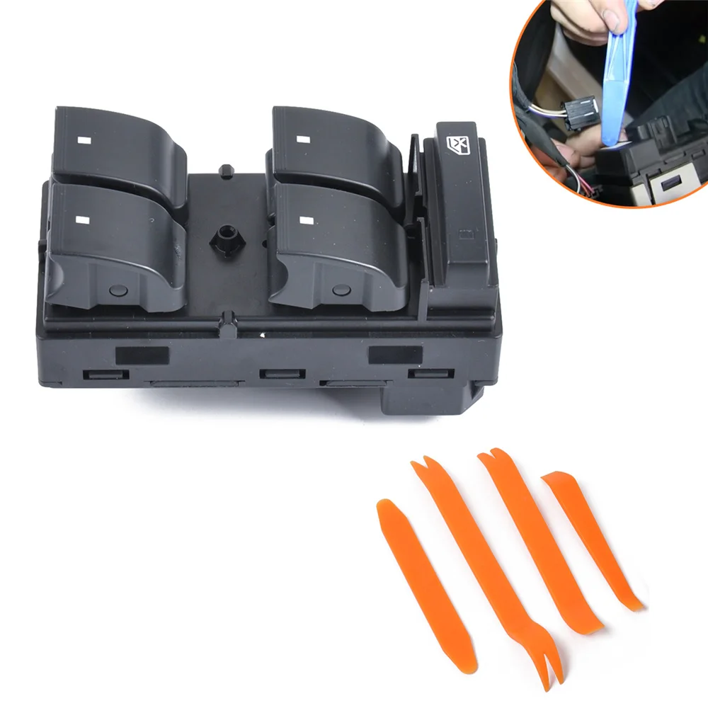 Переключатель Стеклоподъемника передний левый 20945129 для chevrolet hhr 2008-11/Silverado 2007-14/Траверс 09-15/GMC Sierra 07-14/Yukon 10-13
