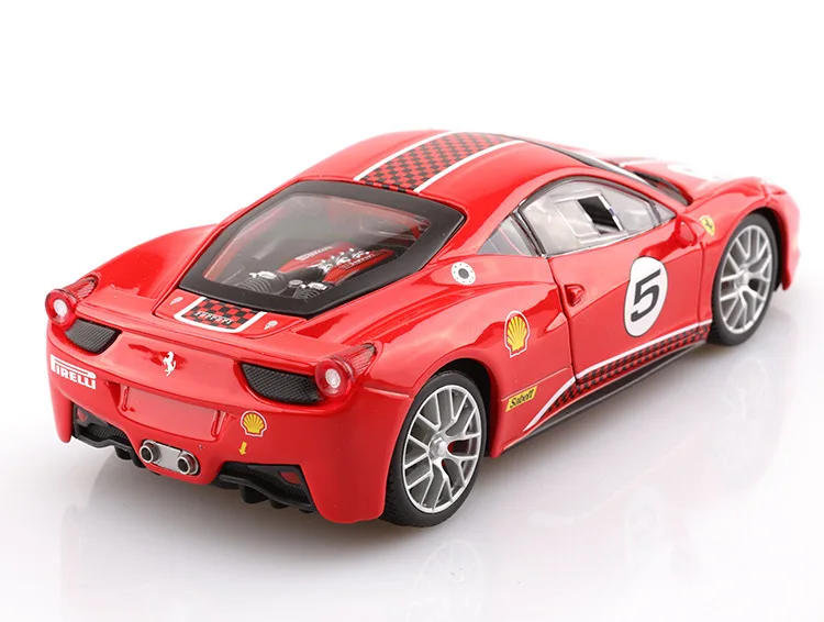 Bburago 1:24 Ferrari модель автомобиля 458 Rafah Fxxk спортивный автомобиль сплав модель автомобиля искусственное Оригинальное украшение