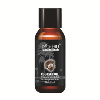 

30ml Natural Coconut Oil Hair Repair Essential Oil Moisturizing Nourishing Hair Scalp Hair Care Essential Oil*i