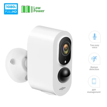 

Solar Camera Mini Wifi Solar Panel 1080P 64G Charging Batteries Low Power Night-vision Two-way Audio for Indoor Outdoor Security