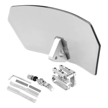 

Motorcycle Windshield Air Flow Adjustable Windsn Wind Deflector Universal for Kawasaki Benelli KTM Triumph