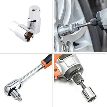 

1/4 3/8 1/2 Extension Rod W/ Reduction Sleeve Screwdriver Socket Repair Kit