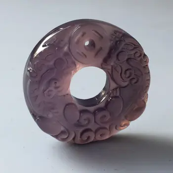 

Hot selling chalcedony A goods emperor purple Buckle