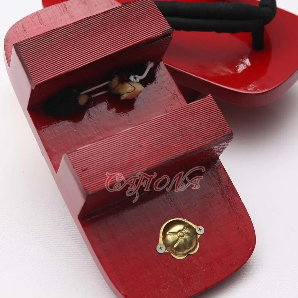 Популярные туфли в стиле аниме красные Сабо Наруто джираия карнавальный костюм