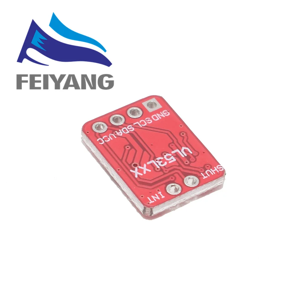 50 Гц 3,3-5 v VL53L1X лазерный датчик диапазона(4 см)-и формирующая листы для кровли 4 м дальномерный модуль ToF измерения расстояния I2C 12x17x3,2 мм Датчик pcb плата