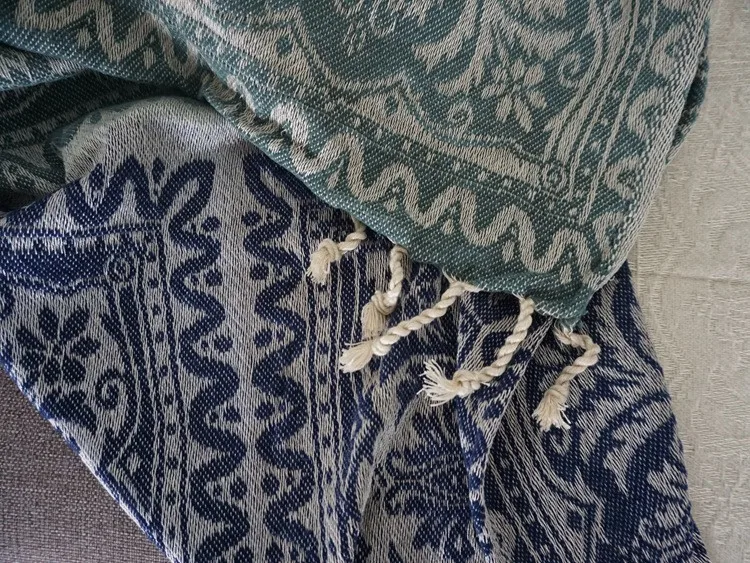 Богемный диван-кровать покрывало плед вязаный геометрический Коврик синель мягкий декоративный диван-одеяло s полотенце гобелен, покрывала
