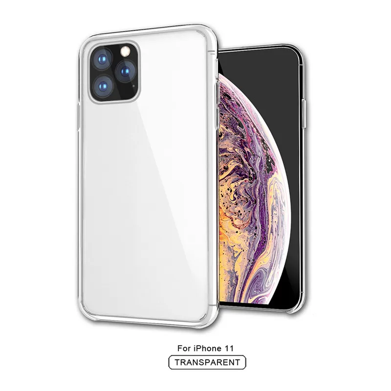 Чехол для Funda iPhone 11 2019 5 8 6 1 Новый противоударный Роскошный прозрачный акриловый