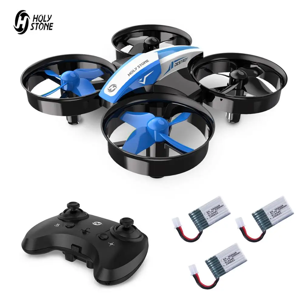 Baterias para Crianças Drone da Pedra Sagrada para Crianças Chave da Terra 3d da Aleta Pequenos do Helicóptero do rc com 3 Mini Drones Uma