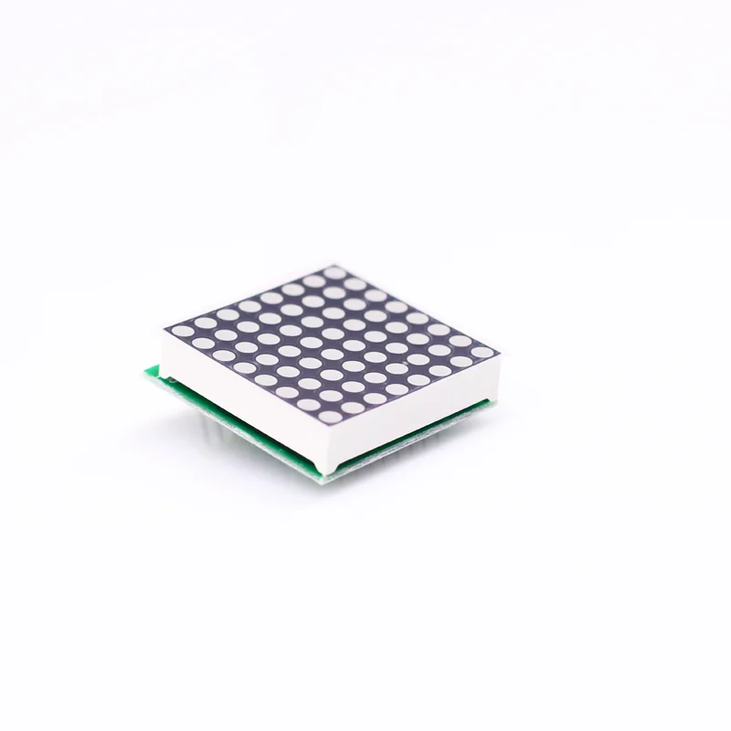 LED8x8 Dot Matrix Module 1088BS 3mm F3 Common Yang Bright Red Light SPI Communication to Send Information