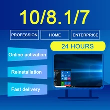 Aliexpress - Computer System Activation Code Supports Professional Home Enterprise Education Edition Global Work Windy 10 Edition