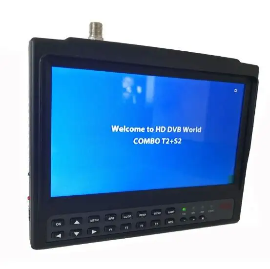 [Натуральная кожа] KPT-716TS DVB-S2 DVB-T2 satllite Finder метр сигнала спутникового ТВ приемник MPEG-4 модулятор лучше satlink ws-6979 6933