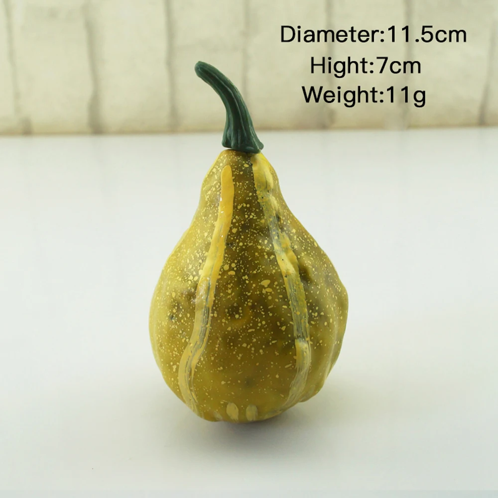 Halloween Artificial Small Foam Pumpkins Simulation Props Home Party Decor Aritificial Pumpkin