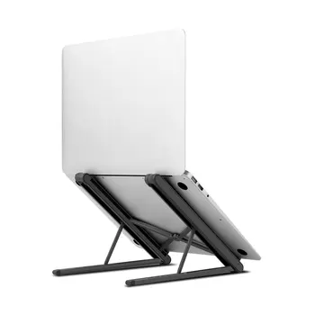 

Notebook Stand Alloy Model Accommodate Six Gears Adjustable Lifting Folding Portable Desktop Cooling Computer Stand