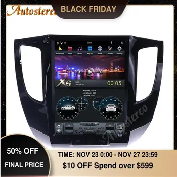 

Android 9.0 PX6 Tesla Style Car GPS Navigation For Mitsubishi L200 Pickup 2007+ Multimedia Player Radio Tape Recorder Head Unit