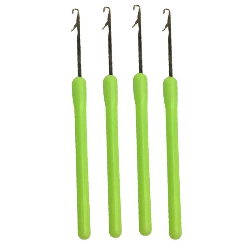4Pcs Five-sided Crochet Knitting Hook Needles Template Bending Shape Plastic Handle Steel DIY Kit Sewing Tools | Дом и сад