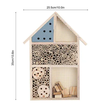

Design Bee House Replace Replacement Accessory Spare Wooden Part Insect