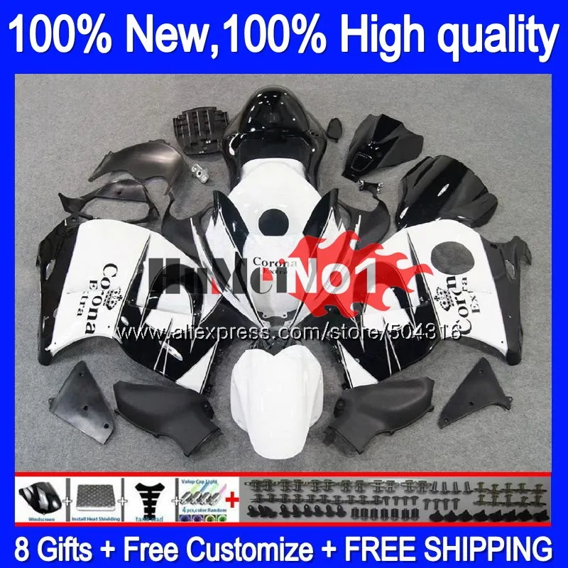 GSXR-1300 для SUZUKI Hayabusa GSXR 1300 CORONA белый 28MC. 42 GSXR1300 2002 2003 2004 2005 2006 2007 96 02 03 04 05 06 07 обтекатель