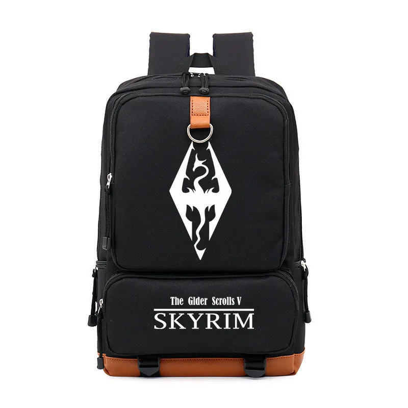 

The Elder Scrolls Backpack Men And Women Backpack Travel Bag Computer Bag Students Book