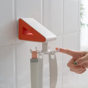 

1 Pcs Punch-free Multifunctional Rotating Storage Hook Shelf Wall-Mounted Rotating Hook Kitchen And Bathroom Tools