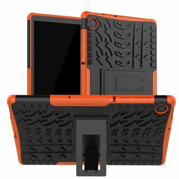 

Stand Case For Lenovo Tab M10 FHD Plus TB-X606F TB-X606X 10.3 Inch 2020 Heavy Duty 3 in 1 TPU+PC Tablet Protect Cover Funda+Pen