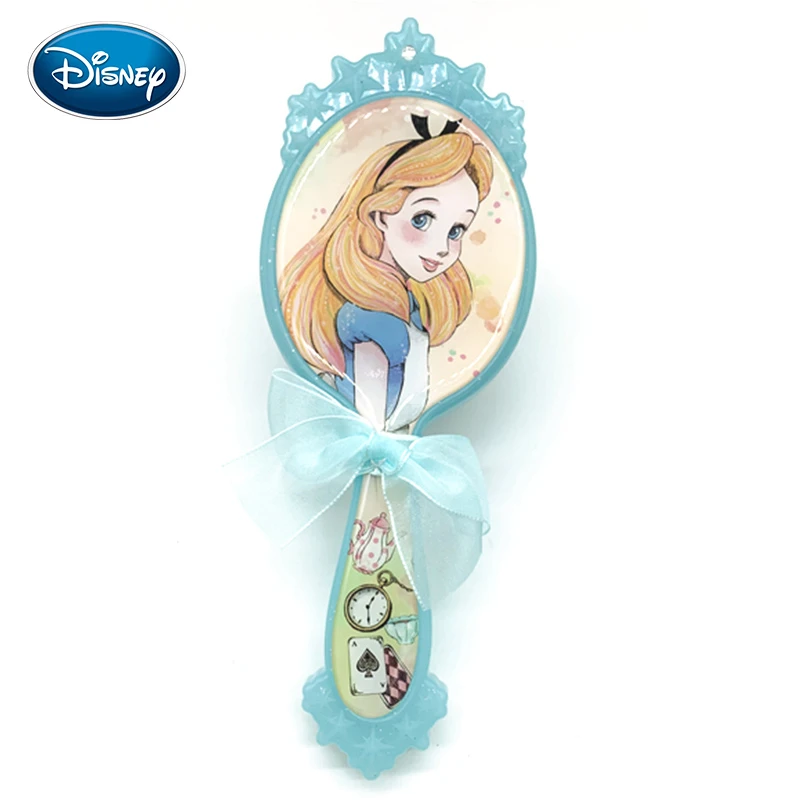 Peigne Princesse Disney Alice Pour Filles Brosse A Cheveux Petite Princesse Coussin D Air Massage Maquillage Aliexpress