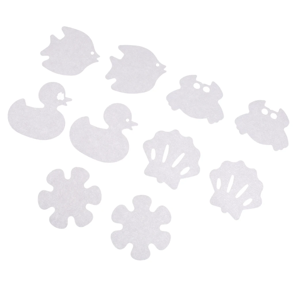 Bath Tub Shower Stickers Decals- Shark/Whale Safety Decals Treads Non Slip Applique Anti Skid Non-slip Bathtub Appliques 