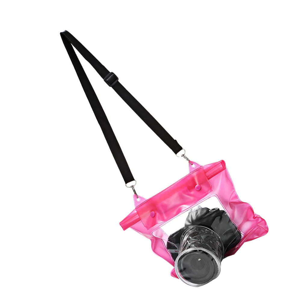 Универсальный Водонепроницаемый Чехол для камеры DSLR SLR камера для подводного хранения сухая сумка прозрачная сумка из ПВХ