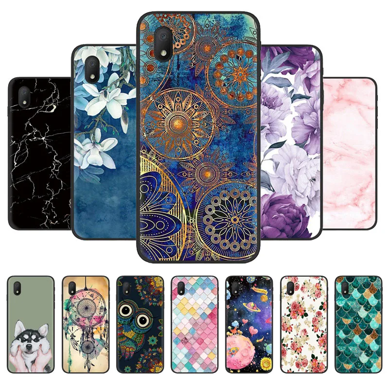 

Phone Case For Alcatel 1B 2020 Case 5.5" TPU Protective Silicone Cover For Alcatel 1A 1 A 1B 2020 Case Soft Black Bumper Capa