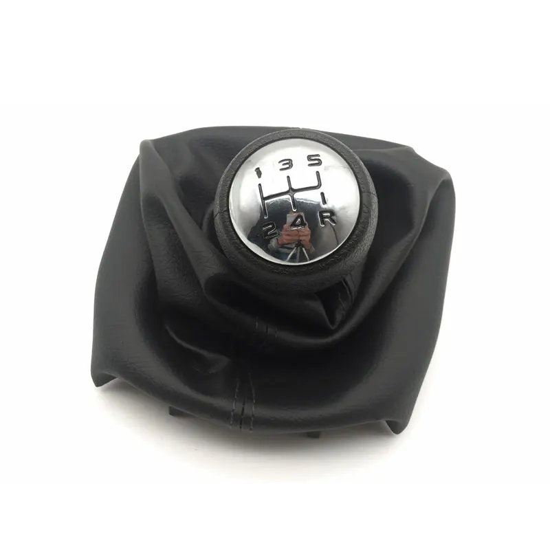 Gear Stick Knob Head Lever Adapter 5 Speed Gear Shift Knob Stick Head For Peugeot 307 308 3008