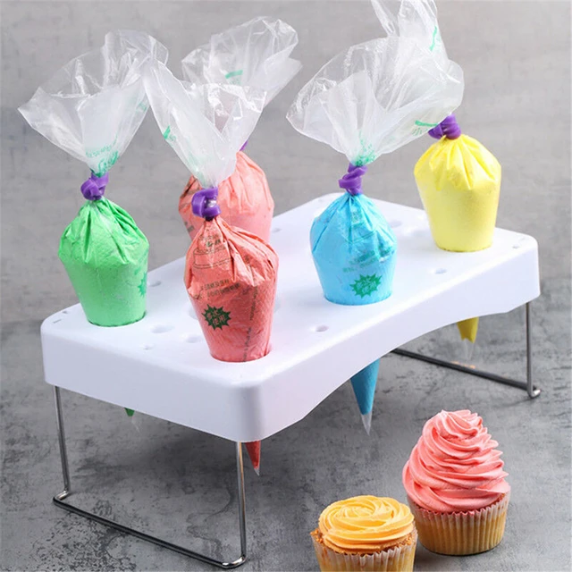 Pastry Bag Stand Nozzle Decorating Tips Stand Icing Tip Organizer Pastry  Bags Support Stand for Cake Decorating Tool Baking Tool - AliExpress
