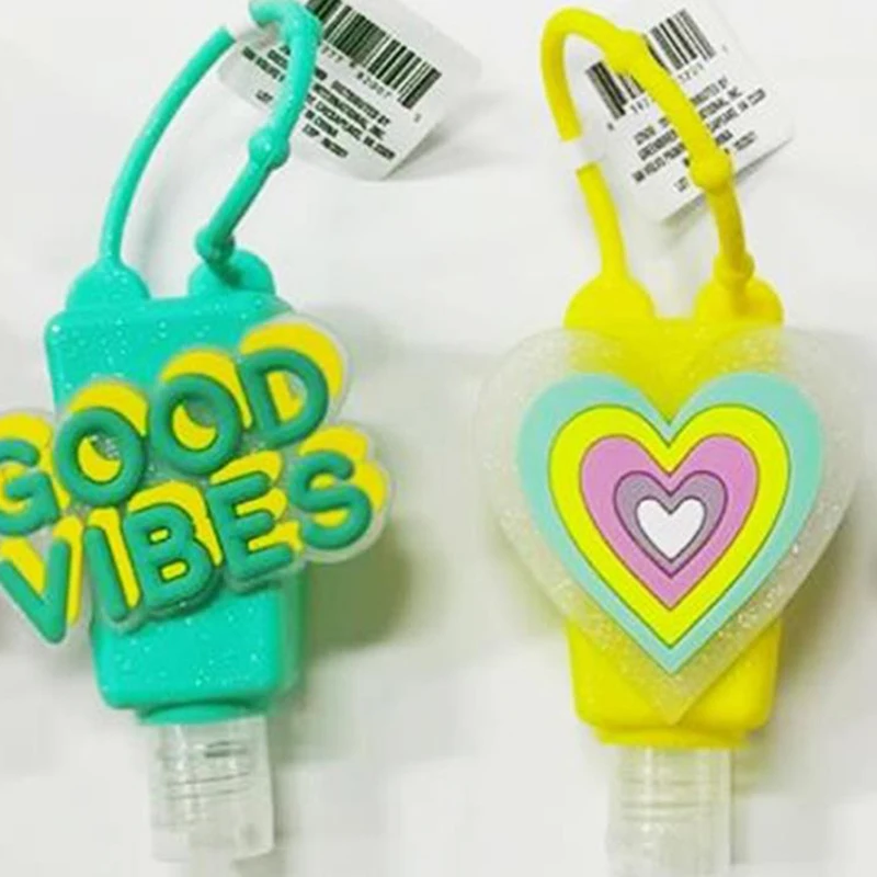 1PCS 30ml Cute Heart Silicone Mini Hand Sanitizer Hand Gel Holder Portable Safe Gel Holder Travel Shampoo Soap Dispenser Bottle 1PCS 30ml Cute Heart Silicone Mini Hand Sanitizer Hand Gel Holder Portable Safe Gel Holder Travel Shampoo Soap Dispenser Bottle